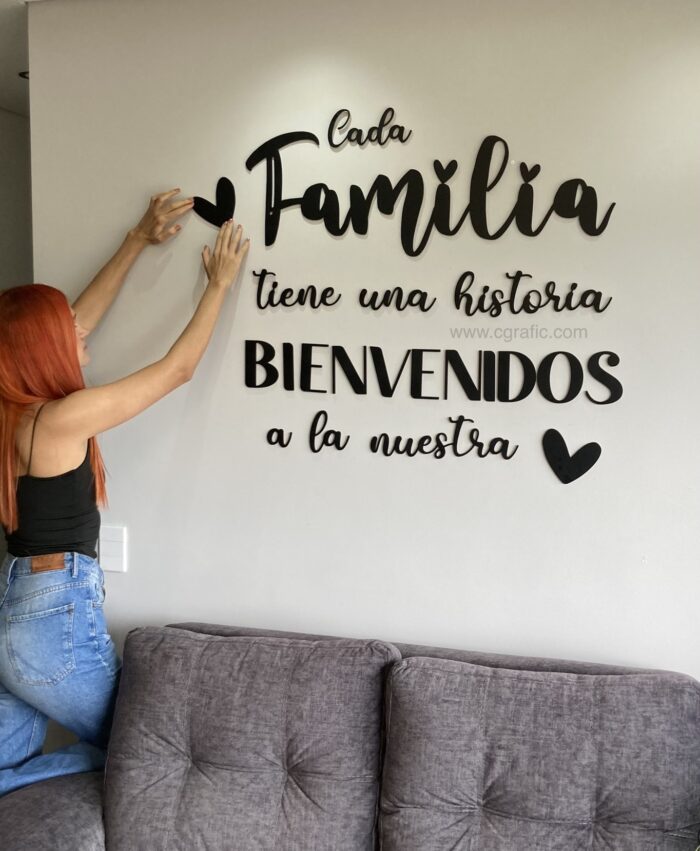 Frase Cada Familia tiene una historia, Bienvenidos a la nuestra. - Image 3