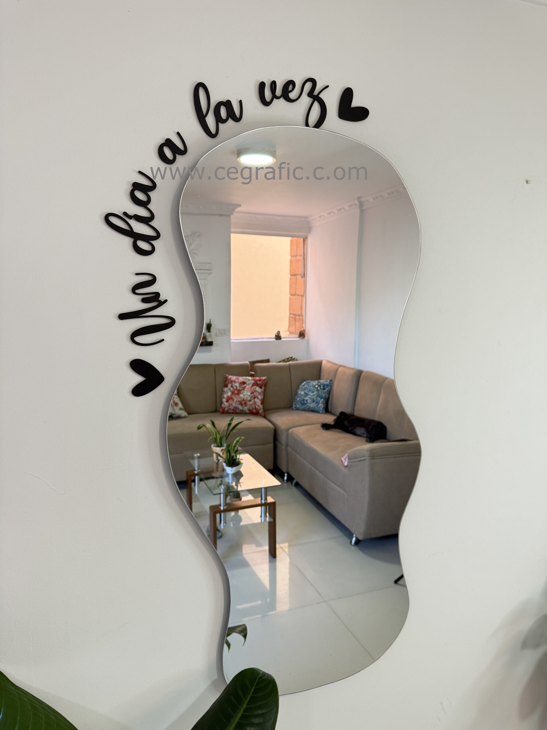 Frase espejo Un día a la vez