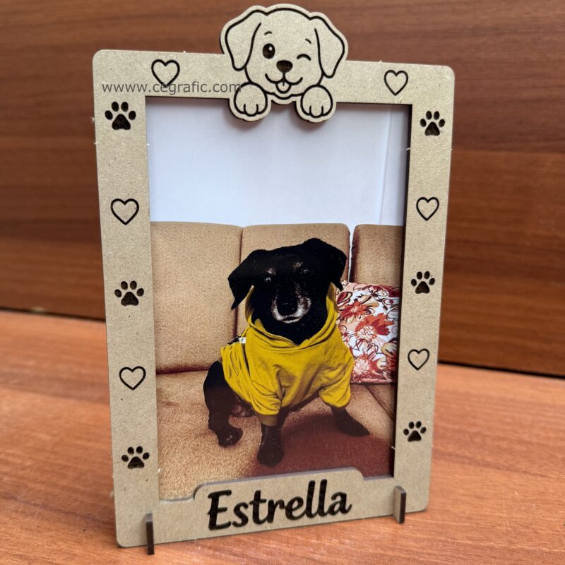 Porta retrato personalizado- Mascota